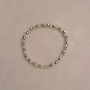 ENewton Grateful pattern bead bracelet in “Moonstone”
